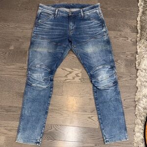 G-Star Men's Faded Blue Skinny Jeans